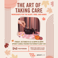 Take Care NYC X Planet Sis Candle Making Event Planet Sis