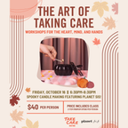 Take Care NYC X Planet Sis Candle Making Event Planet Sis