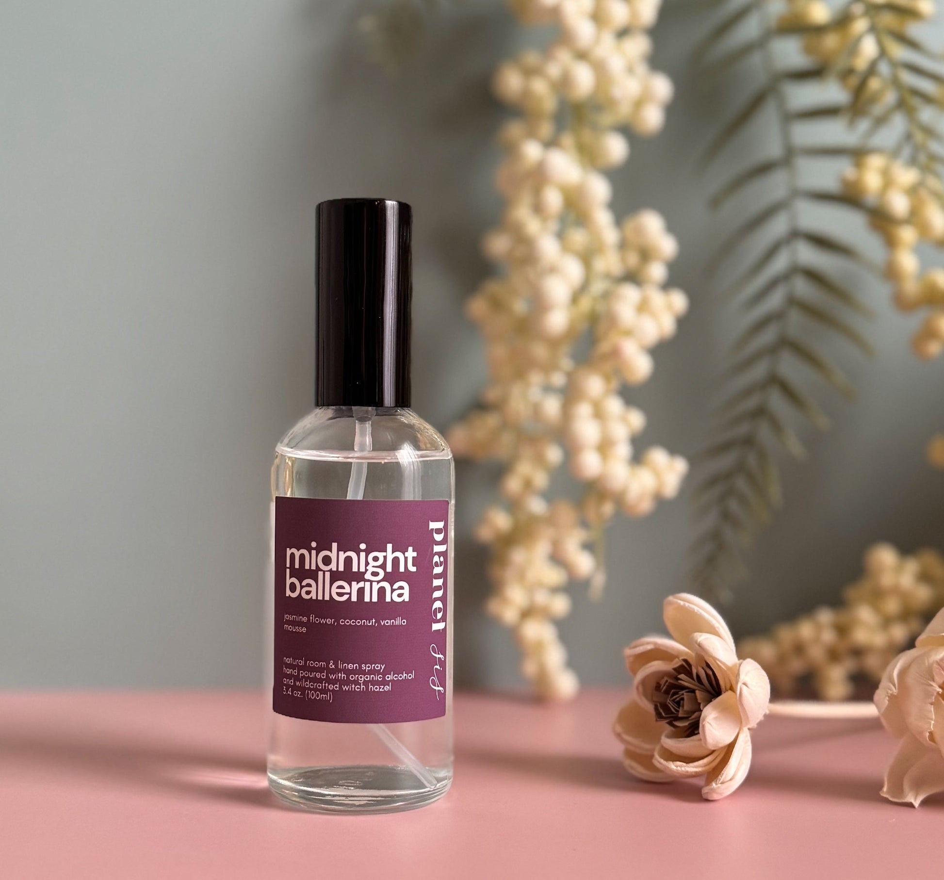 midnight ballerina room & linen spray Planet Sis