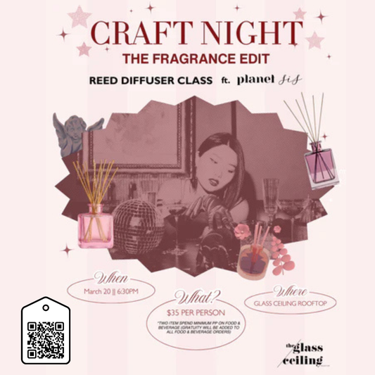 The Glass Ceiling X Planet Sis Reed Diffuser Workshop Planet Sis